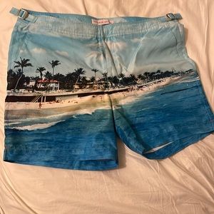 Orlebar brown beach bathing suit size 36
